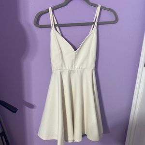 Windsor White Strappy Cocktail/Party Dress